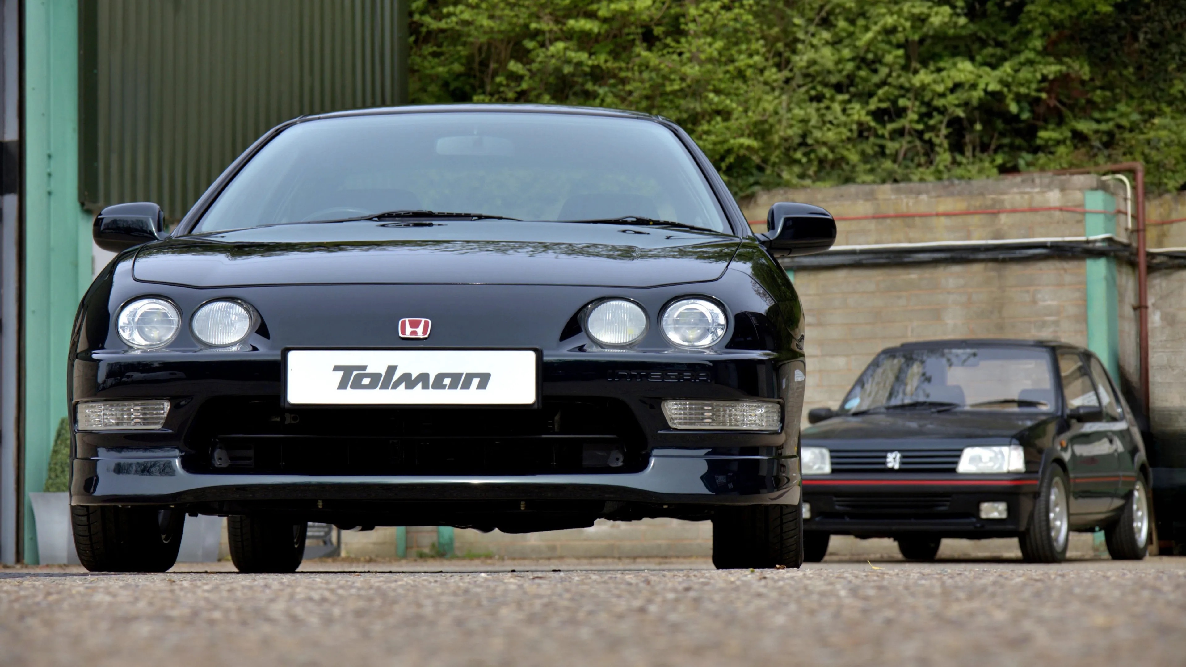Tolman Honda Integra Type R DC2 with Tolman Edition Peugeot 205 GTi
